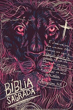 Biblia Acf Slim Lion Chalk Letra Normal: Almeida Corrigida Fiel