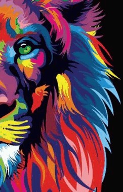 Biblia Arc 860 - Lion Colors - Letra Normal