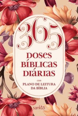 365 Doses Biblicas Diarias - Floral Rose - Com Plano De Leitura Da Biblia