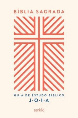 Biblia Nvt Com Guia De Estudo Biblico J.O.I.A. - Capa Creme