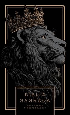 Biblia Nvt Leao All Black - Letra Normal - Nova Versao Transformadora