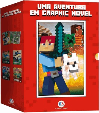 Box - Minecraft: Uma Aventura Em Graphic Novel