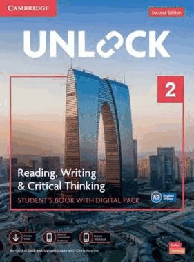 Unlock 2 - Reading, Writing And Critical Thinking Sb With Digital Pack - 2nd Ed