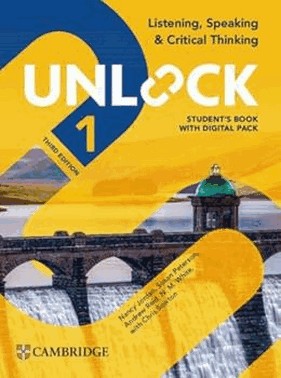 Unlock Level 1 Listening, Speaking And Critical Thinking Students Book With Digital Pack 3rd Ed.