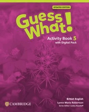 Guess What! 5 Activity Book With Digital Pack Updated - British - 1st Ed
