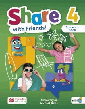 Share With Friends! 4 - Students Book + Sharebook + Navio App
