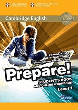 Cambridge English Prepare! 1 Students Book With Online Workbook - 1st Ed