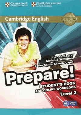 Cambridge English Prepare! 3 Students Book With Online Workbook - 1st Ed