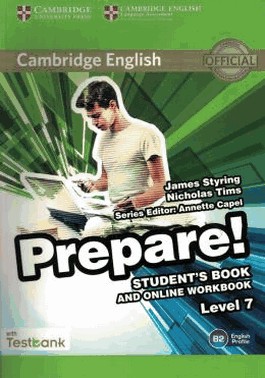 Cambridge English Prepare! 7 Sb With Online Wb And Testbank - 1St Ed