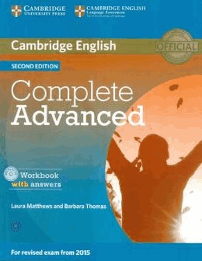 Complete Advanced Wb With Answers And Audio Cd - 2Nd Ed