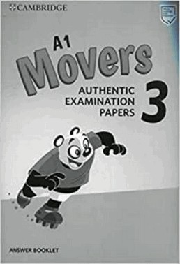 A1 Movers 3 Answer Booklet Authentic Examination Papers Answer Booklet