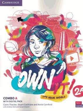 Own It! 2a Combo Students Book And Workbook With Digital Pack - 1st Ed