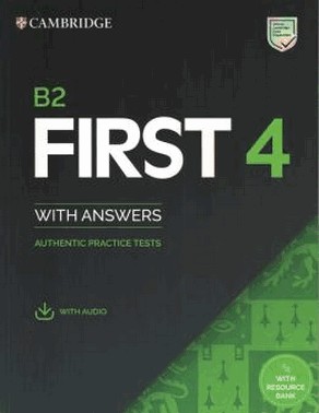 B2 First 4 Students Book With Answers With Audio With Resource Bankauthentic Practice Tests