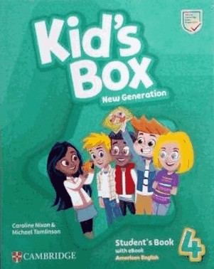 Kids Box New Generation 4 Students Book With Ebook - American English - 3rd Ed