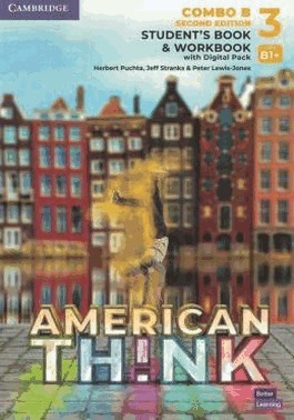 American Think 3b Combo Students Book And Workbook With Practice Extra - 2nd Ed