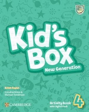 Kids Box New Generation 4 Activity Book With Digital Pack - British English - 3rd Ed