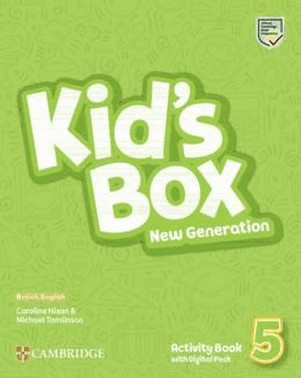 Kids Box New Generation 5 Activity Book With Digital Pack - British English - 3rd Ed