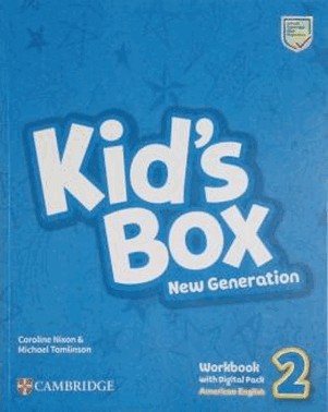Kids Box New Generation 2 Workbook With Digital Pack - American English - 3rd Ed
