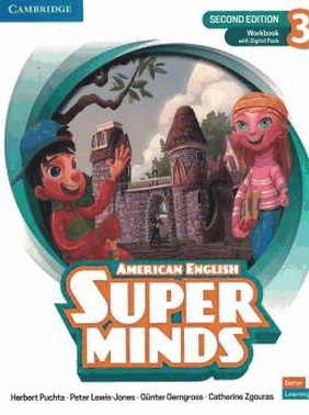 Super Minds 3 Workbook With Digital Pack - American English - 2nd Ed
