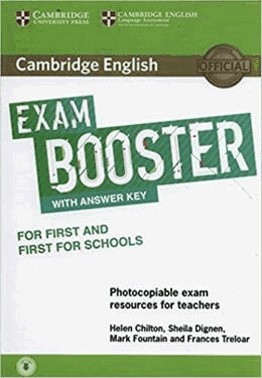 Cambridge English Exam Booster For First And First For Schools With Answer Key With Audio - Photocop