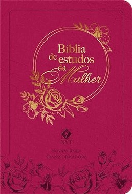 Biblia De Estudas Da Mulher - Rosa C/ indice