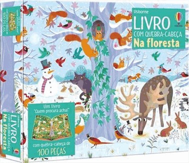 Na Floresta: Livro Com Quebra-Cabeca