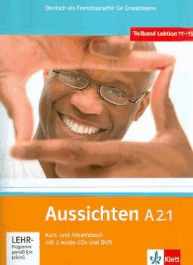 Aussichten A2.1 Kurs /Arbeitsbuch + 2 Audio Cds + Dvd