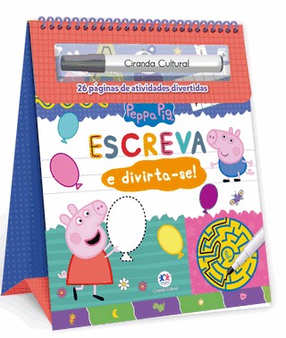 Escreva E Divirta-Se! - Peppa Pig