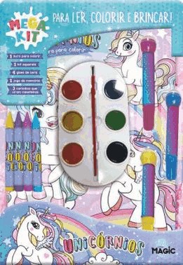 Unicornios - Ler, Colorir E Brincar