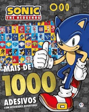 Sonic The Hedgehog - Mais De 1000 Adesivos