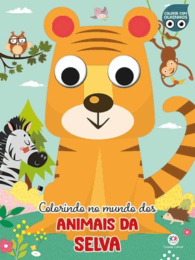 Colorindo No Mundo Dos Animais Da Selva