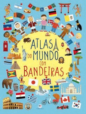 Atlas Do Mundo Com Bandeiras