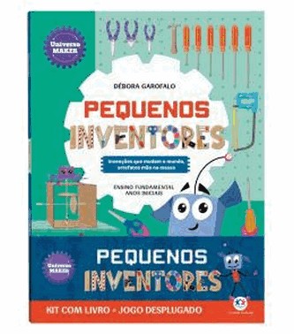 Pequenos Inventores - Kit Com Livro + Jogo Desplugado