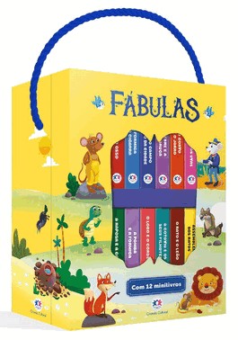 Fábulas - Box Com 12 Mini Livros