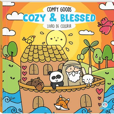 Comfy Goods - Cozy E Blessed Para Colorir