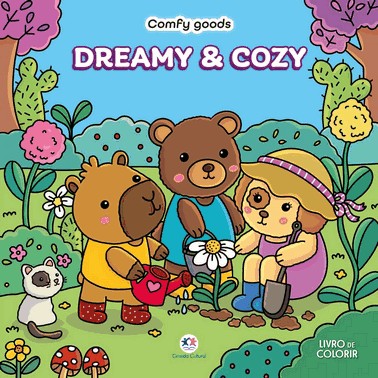 Comfy Goods - Dreamy And Cozy - Livro De Colorir