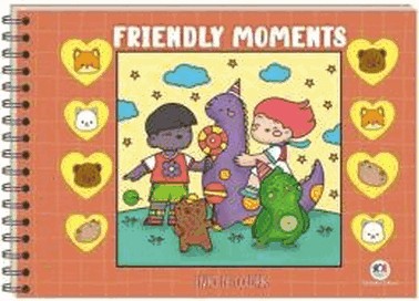 Friendly Moments - Livro De Colorir