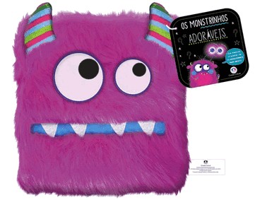 Os Monstrinhos Adoraveis - Livro De Pelucia