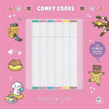 Fluffy And Cute - Para Colorir