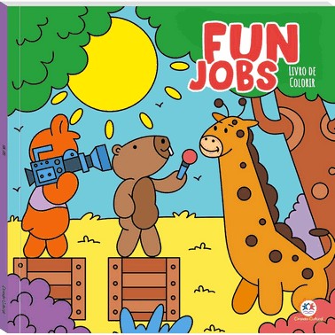 Fun Jobs - Livro De Colorir