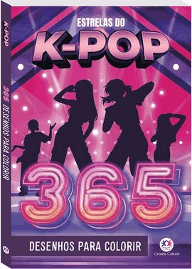 Estrelas Do K-Pop - 365 Desenhos Para Colorir