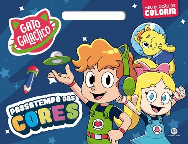 Gato Galactico - Passatempo Das Cores