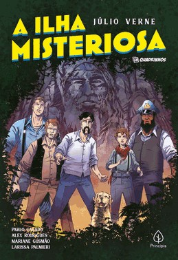 A Ilha Misteriosa - Em Quadrinhos