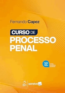 Curso De Processo Penal - 33ª Edicao 2026