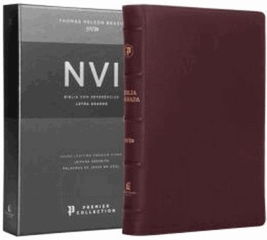 Biblia Sagrada Nvi Premier Collection - Vinho