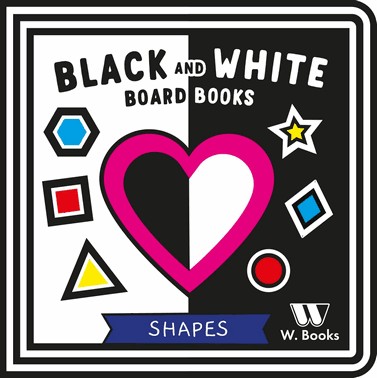 Black And White Board Books - Shapes