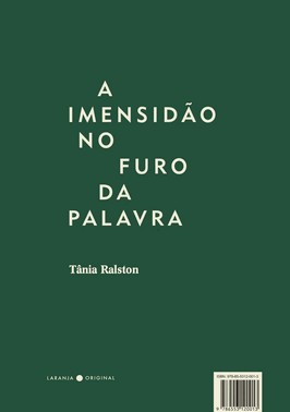 A Imensidao No Furo Da Palavra