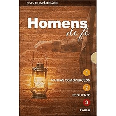 Box - Homens De Fe - 3 Livros - Convite A Comunhao Com Deus