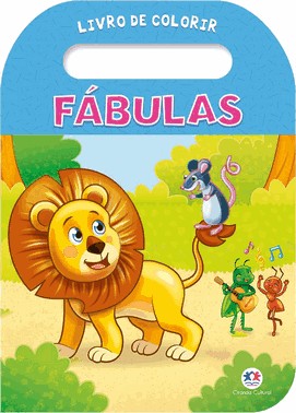 Fábulas - Livro De Colorir Com Alça