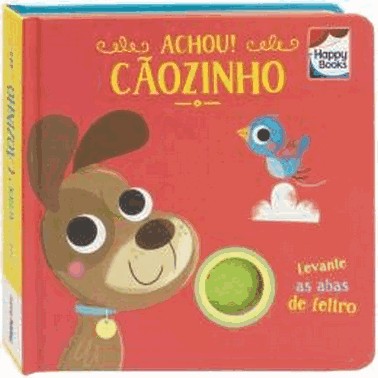 Esconde-Esconde Com Feltros - Achou! Caozinho